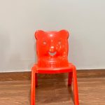 Kids Bear Smile Plastic Chair